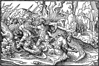 Samson Destroys Philistines and their Crops