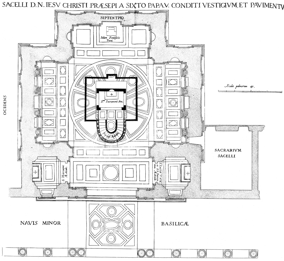 Floor Plan of the Sistine Chapel | Pitts Digital Image Archive | Emory ...