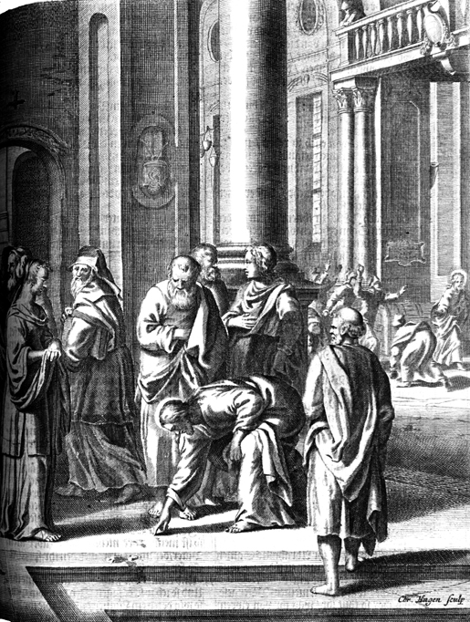 Trial of the Adulteress and Jesus Threatened with Stoning