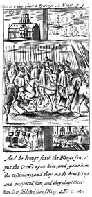 Twenty-ninth of May or Restoration of King Charles II