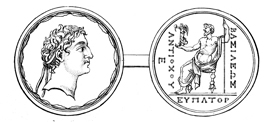 Coin of Antiochus IV Epiphanes