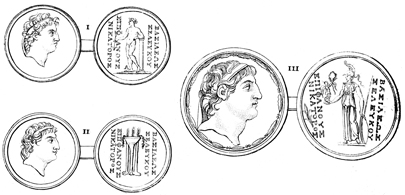 Coins of Seleucus VI Epiphanes
