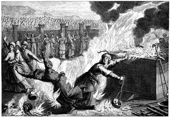 Fiery Death for Nadab and Abihu