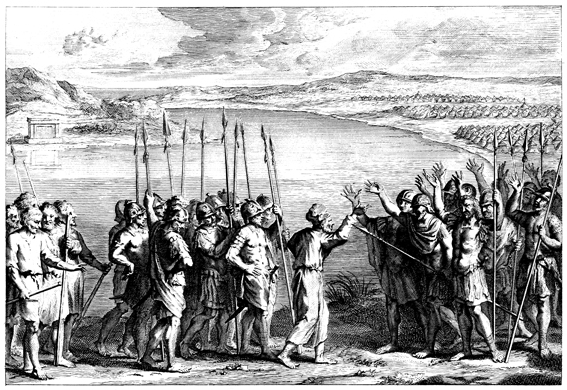 Phinehas Confronts Eastern Tribes
