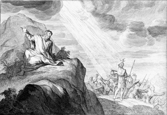 Elijah Calls Down Fire from Heaven