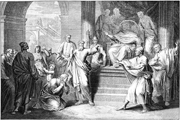 Barnabus and Saul at Cyprus