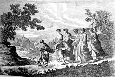 Jephthah's Daughter with Companions