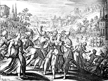 Benjamites Seize Wives from Shiloh