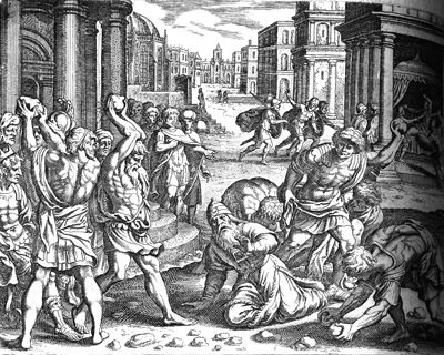 The Stoning of Zechariah and Assassination of King Joash