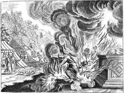 Fiery Death for Nadab and Abihu