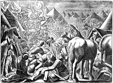 Gideon Defeats the Midianites