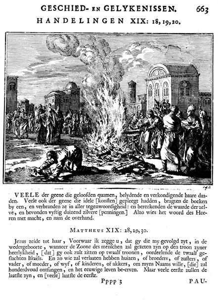 The Converted Ephesians Burned Their Books