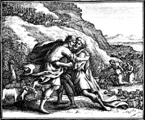 Jacob and Esau Reunited