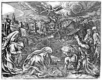 God Smites Israel with a Deadly Plague