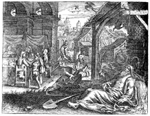 Tobit Buries Body and Tobit Blinded 