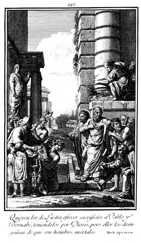 Paul and Barnabas Mistaken for Zeus and Hermes