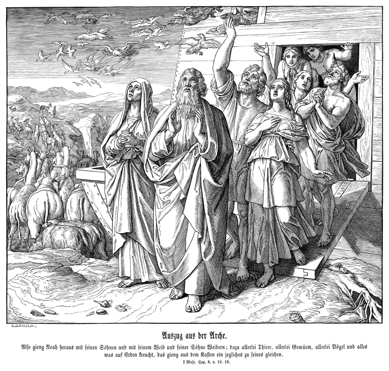 Noah Exits the Ark