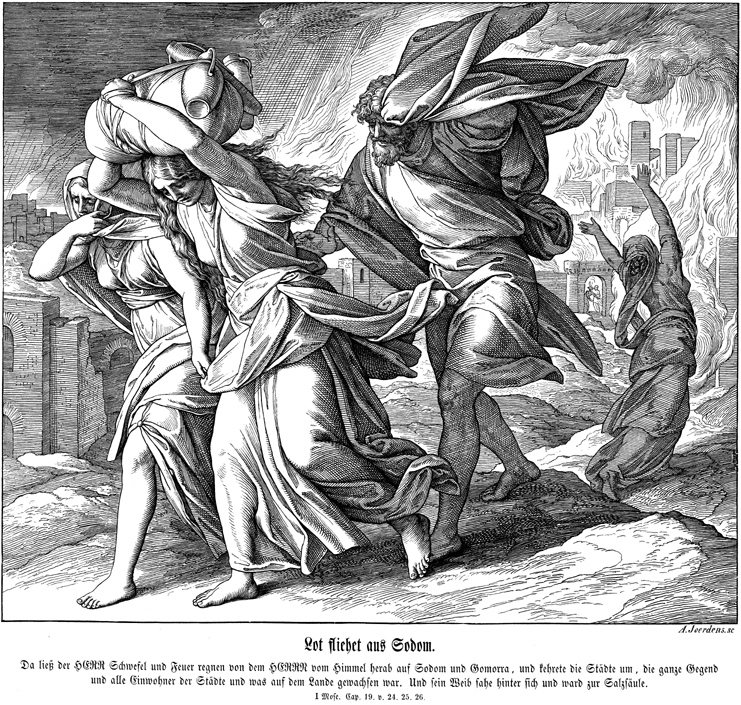 Fleeing Sodom and Gomorrah