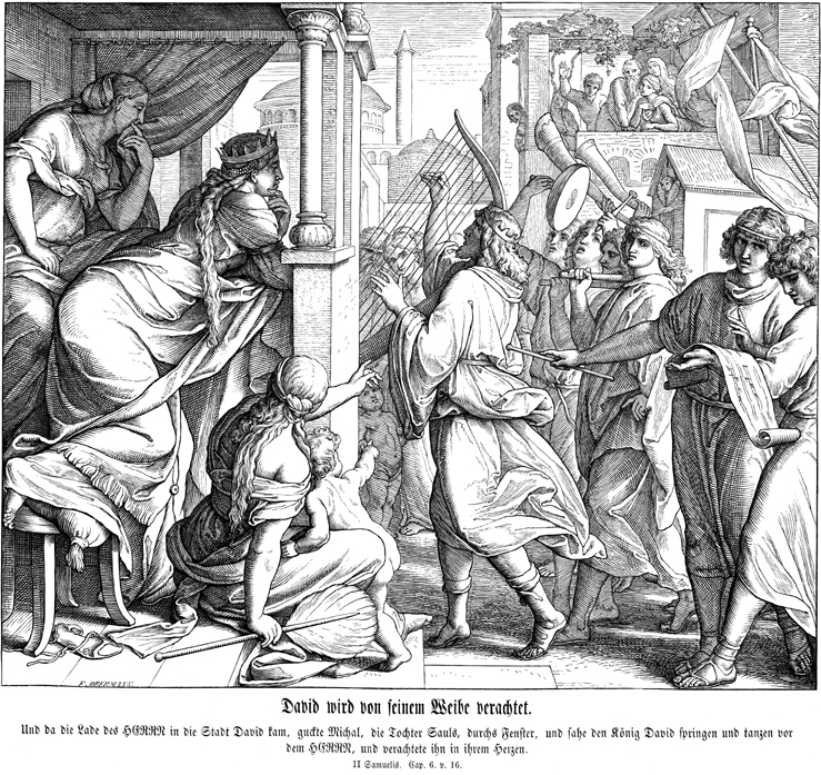 David Brings the Ark to Jerusalem
