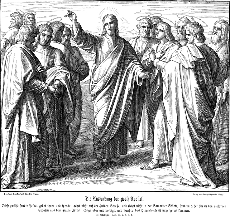 Jesus Sends out the Twelve Disciples