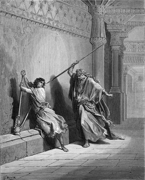 Saul Attacks David