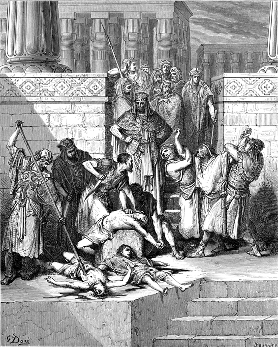 Slaughter of the Sons of Zedekiah Before Their Father