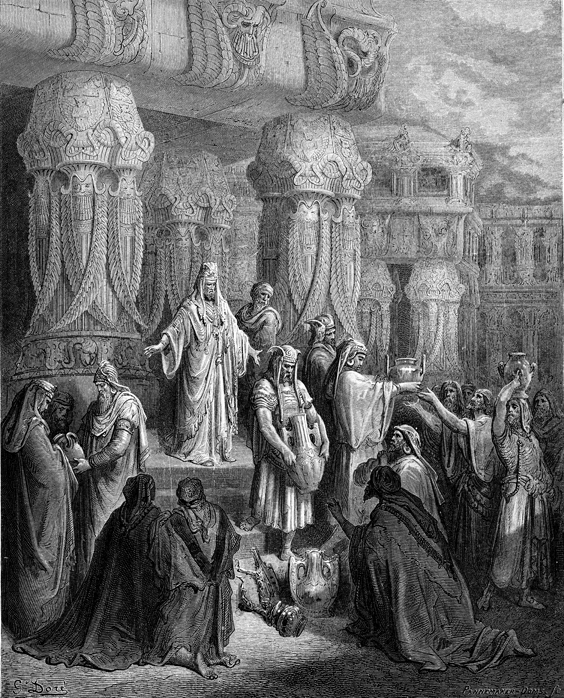 Cyrus Restoring the Vessels of the Temple