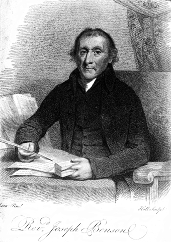 Portrait of Joseph Benson