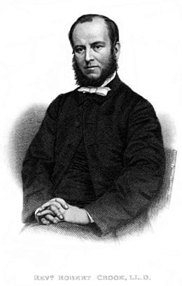 Portrait of Robert Crook, LL.D.