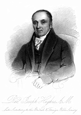 Portrait of Joseph Hughes, A.M.