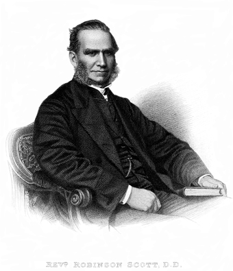 Portrait of Robinson Scott, D.D.