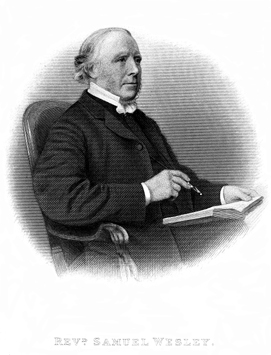 Portrait of Samuel Wesley