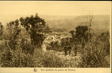 Vue Generale du Poste de Kimbau (General View of the Post at Kimbau)