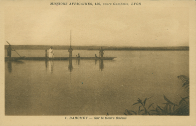 Dahomey sur le Fleuve Oueme (Dahomey, on the River Oueme)